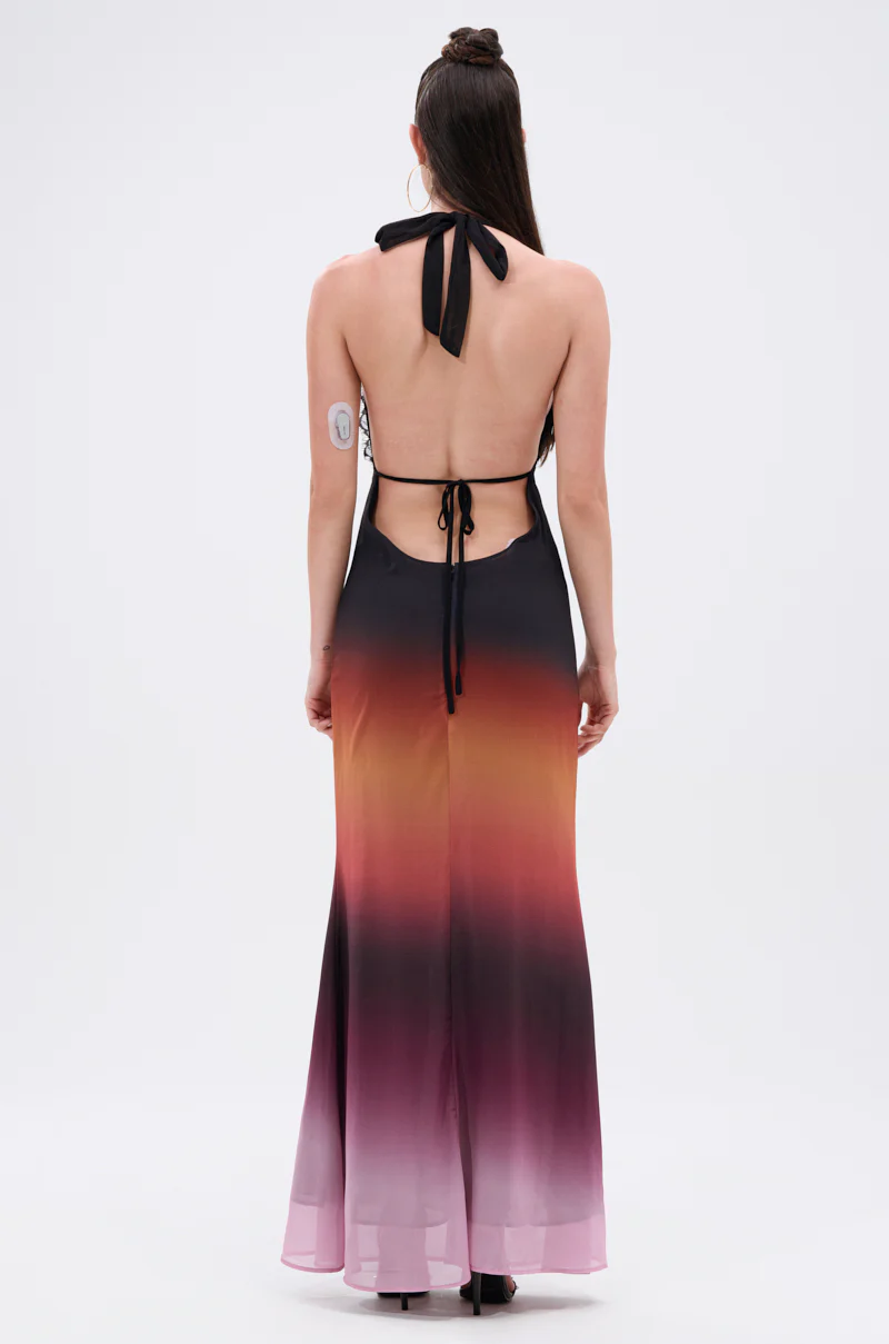 SUNSET DREAMING OMBRE MAXI DRESS - Image 4