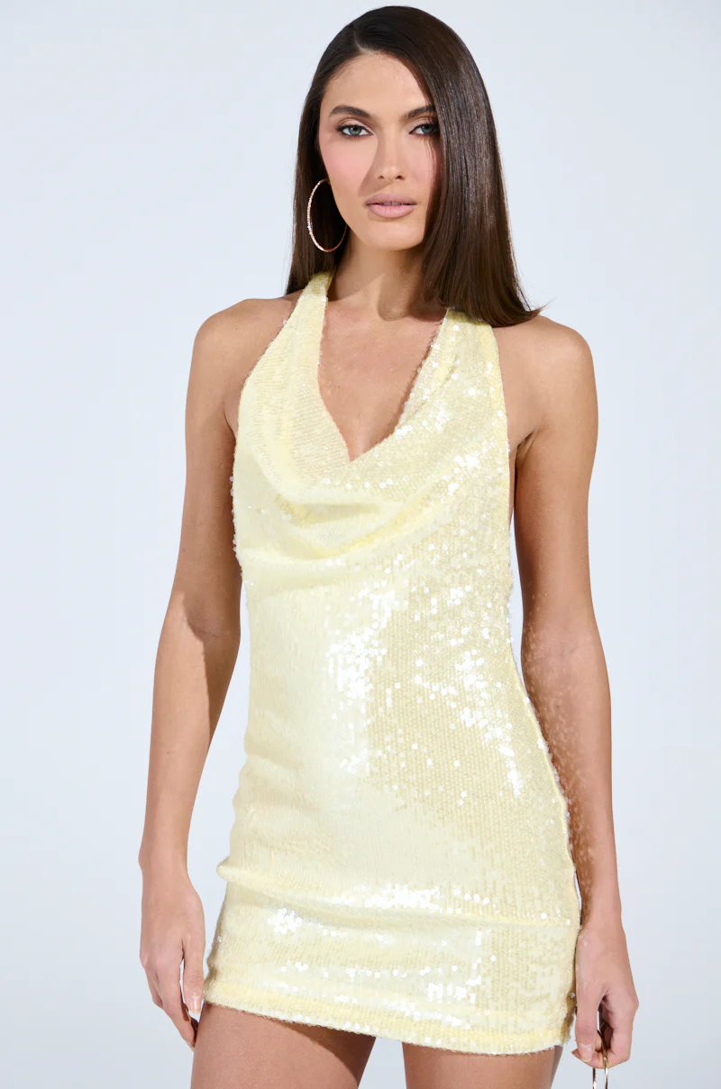 SUNSHINE BABY SEQUIN MINI DRESS - Image 2