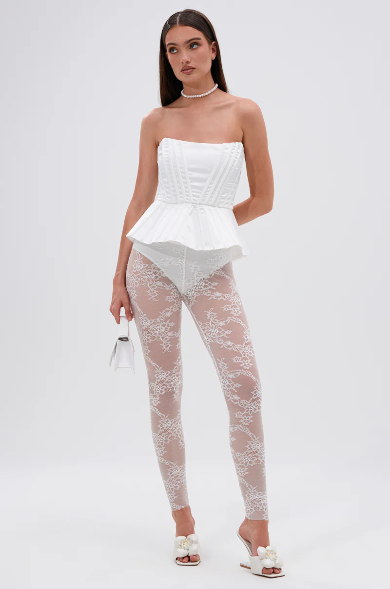 SUPER LACE STRETCHY LEGGINGS - Image 8