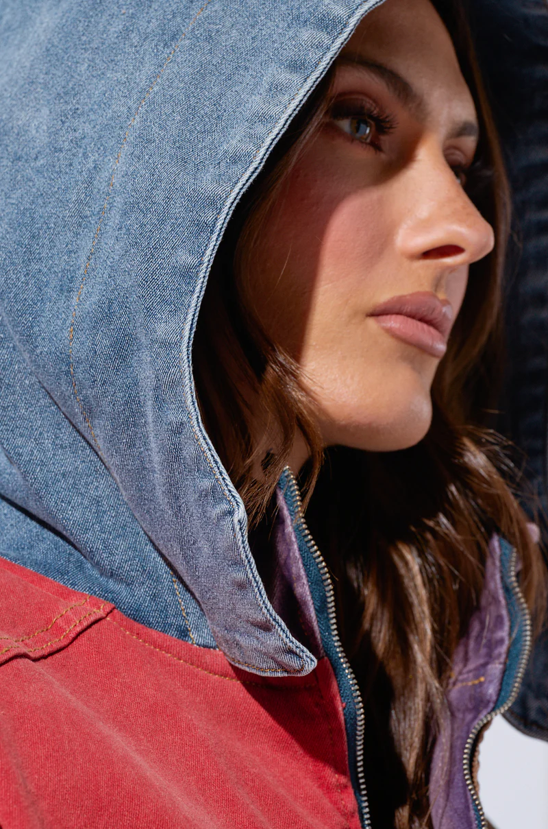 SUPERNATURAL PATCHWORK DENIM BOMBER - Image 10
