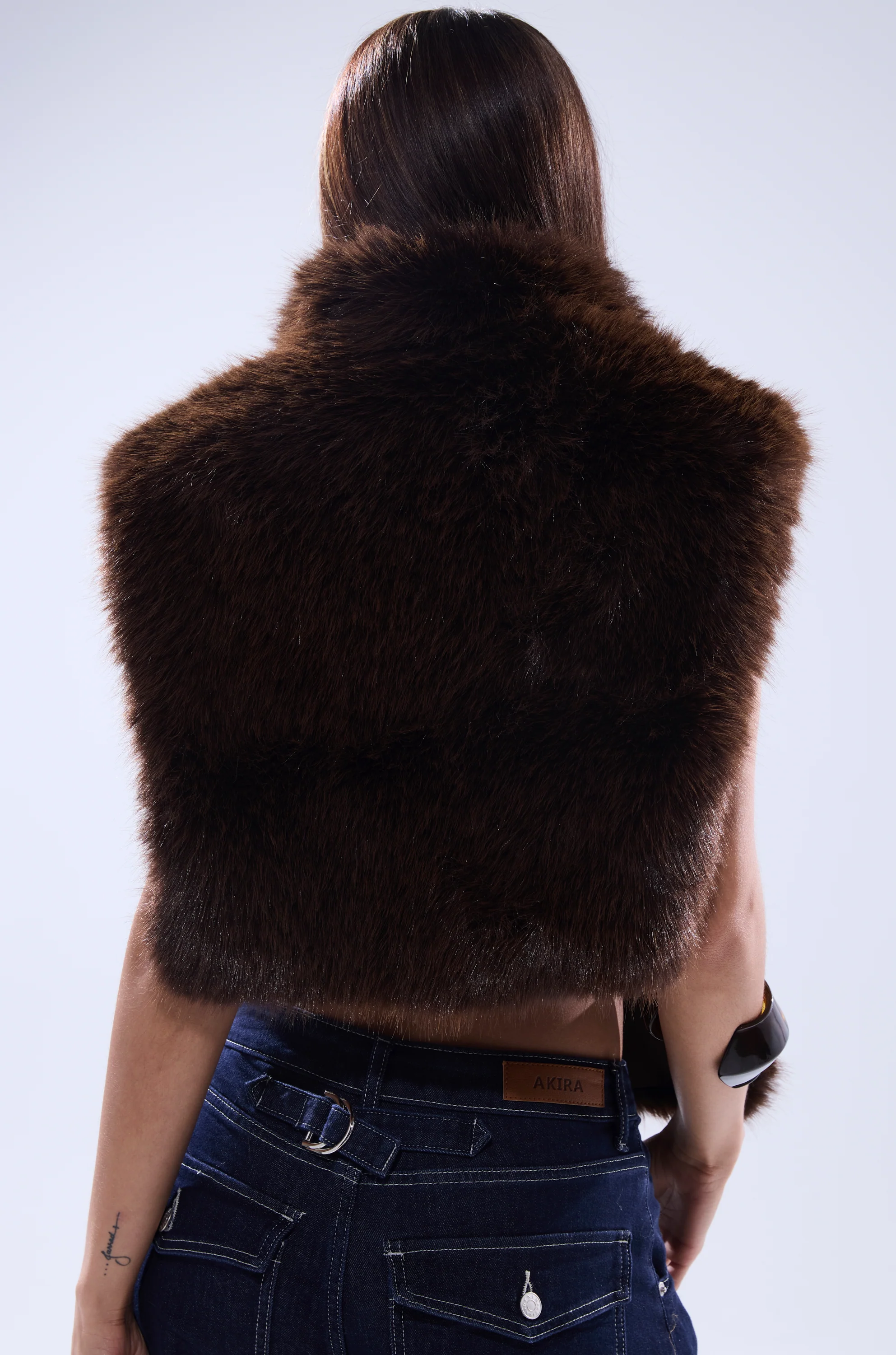 SURE THANG FUR TURTLENECK PULLOVER - Image 6
