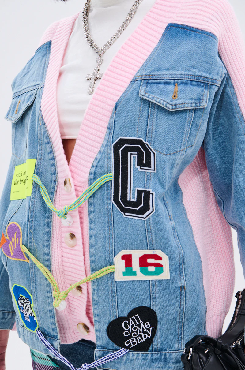 SURGICAL SPLICED CARDIGAN - Image 13