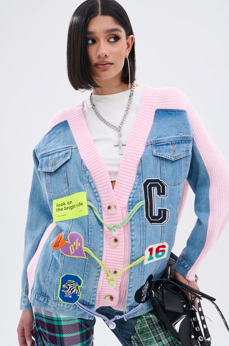 SURGICAL SPLICED CARDIGAN - Image 5