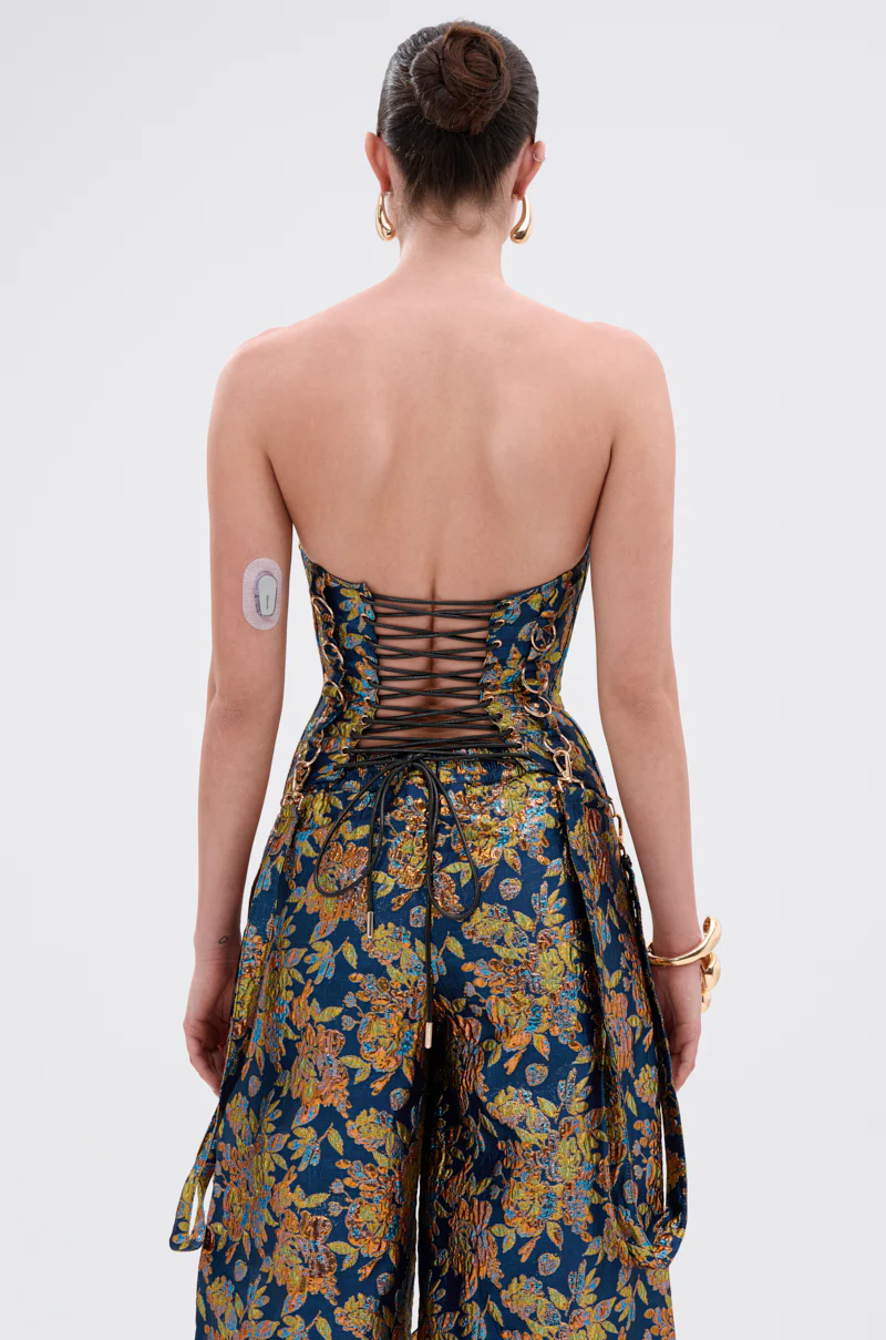 SURRENDER FLORAL CORSET - Image 3