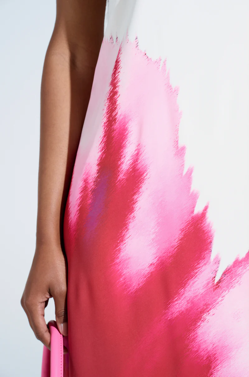 SWEET AND SPICY SATIN MAXI DRESS - Image 7