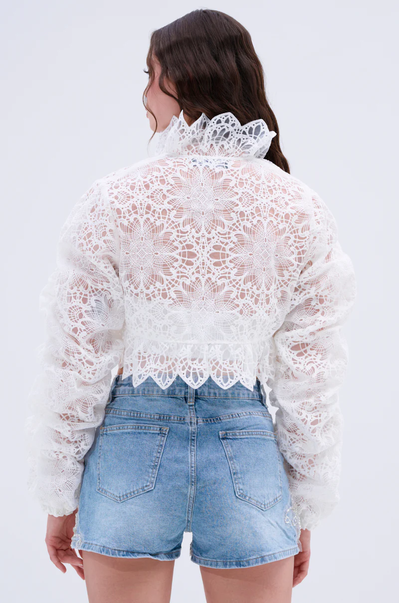SWEET THING LACE SHRUG - Image 4