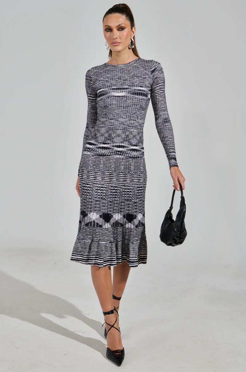SWERVIN KNIT MAXI DRESS - Image 8