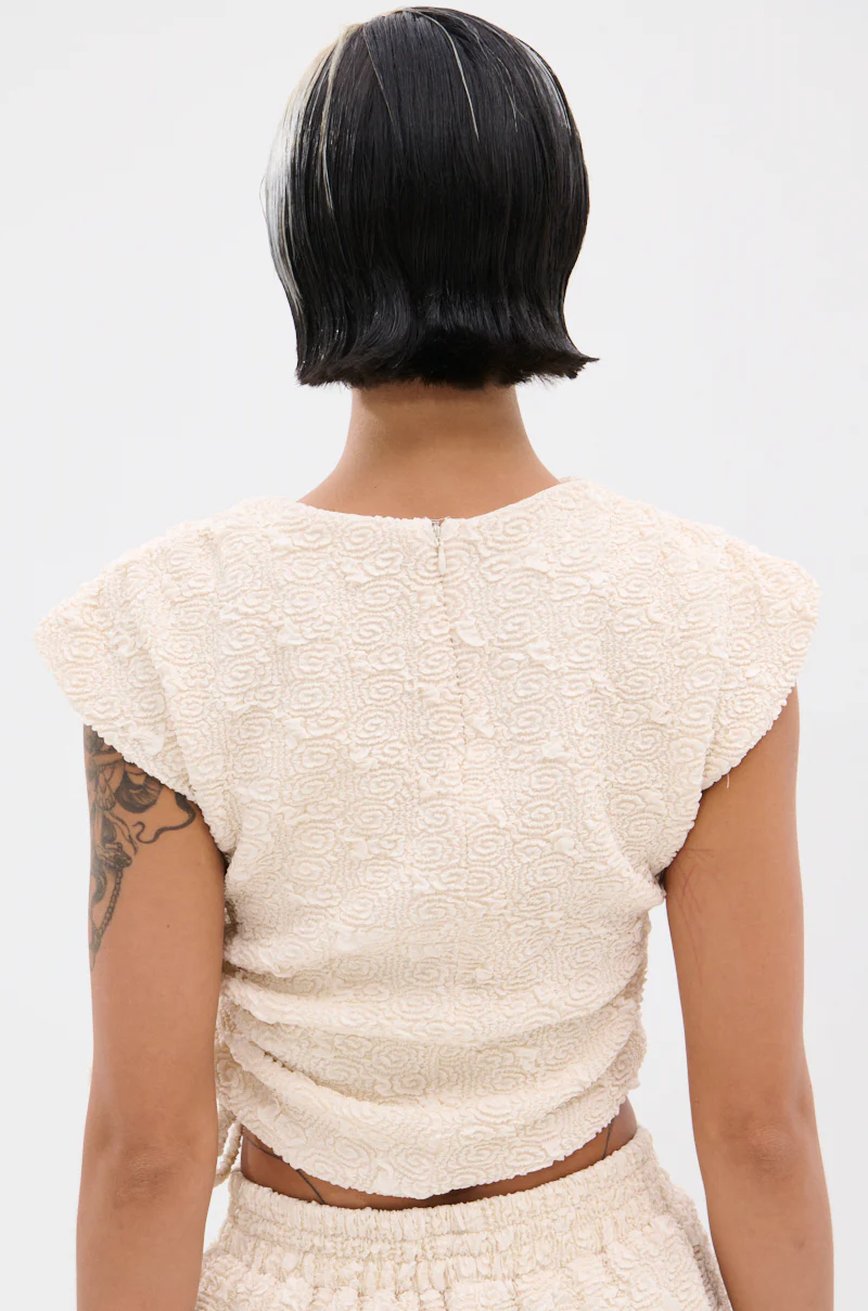 SYDNEY TEXTURED BLOUSE - Image 7