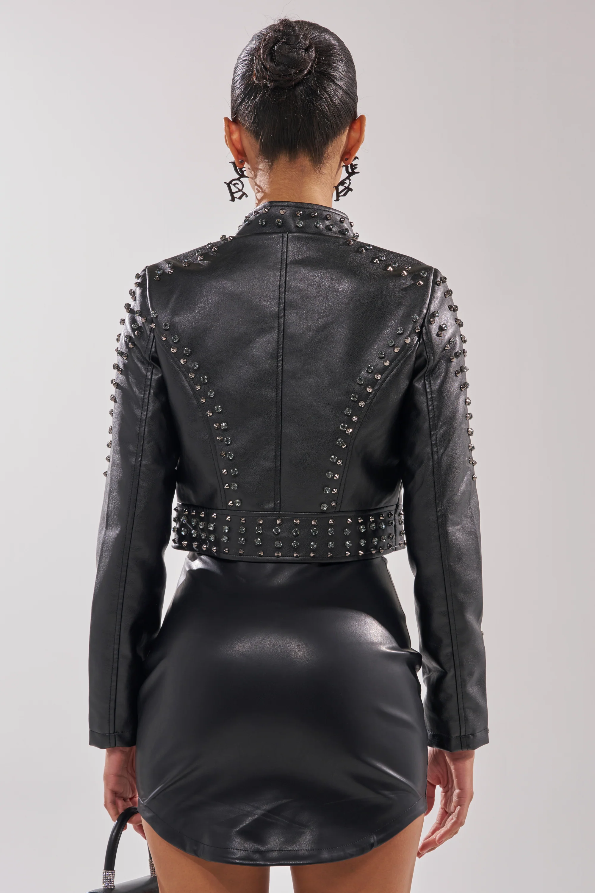 SYLVIE STUDDED MOTO - Image 7
