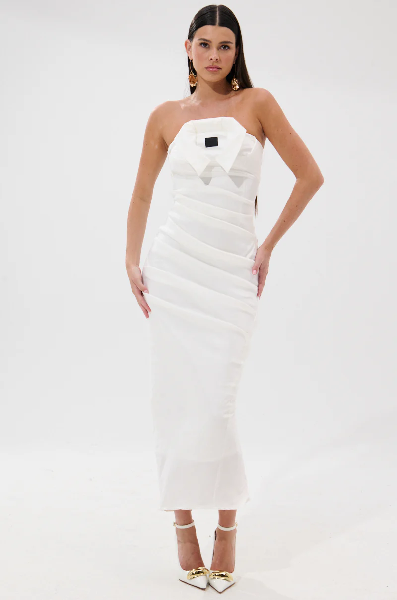 TAILORED TO YOU MIDI DRESS - Image 3