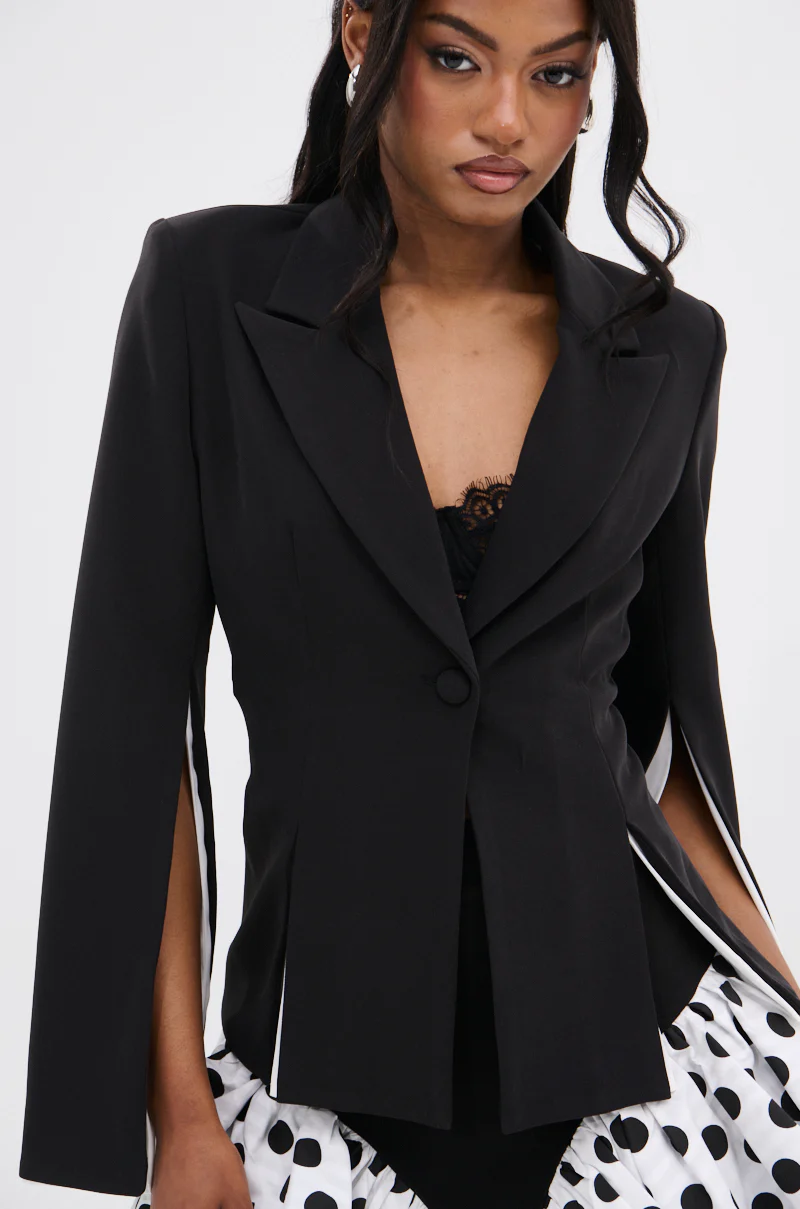TAKE A PEEK DOUBLE LAYER BLAZER - Image 11