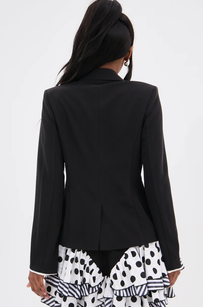 TAKE A PEEK DOUBLE LAYER BLAZER - Image 5