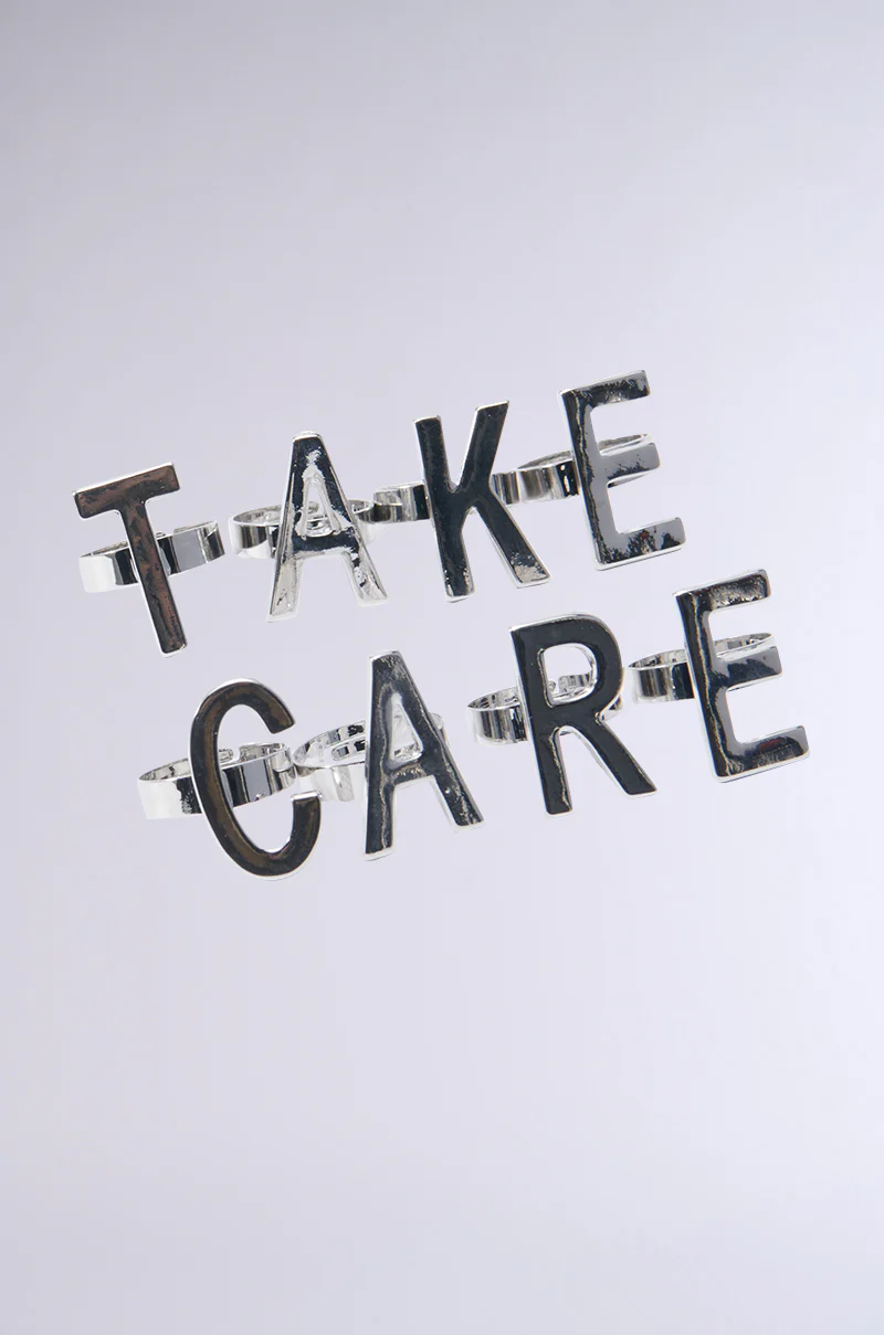TAKE CARE LOVE RING SET
