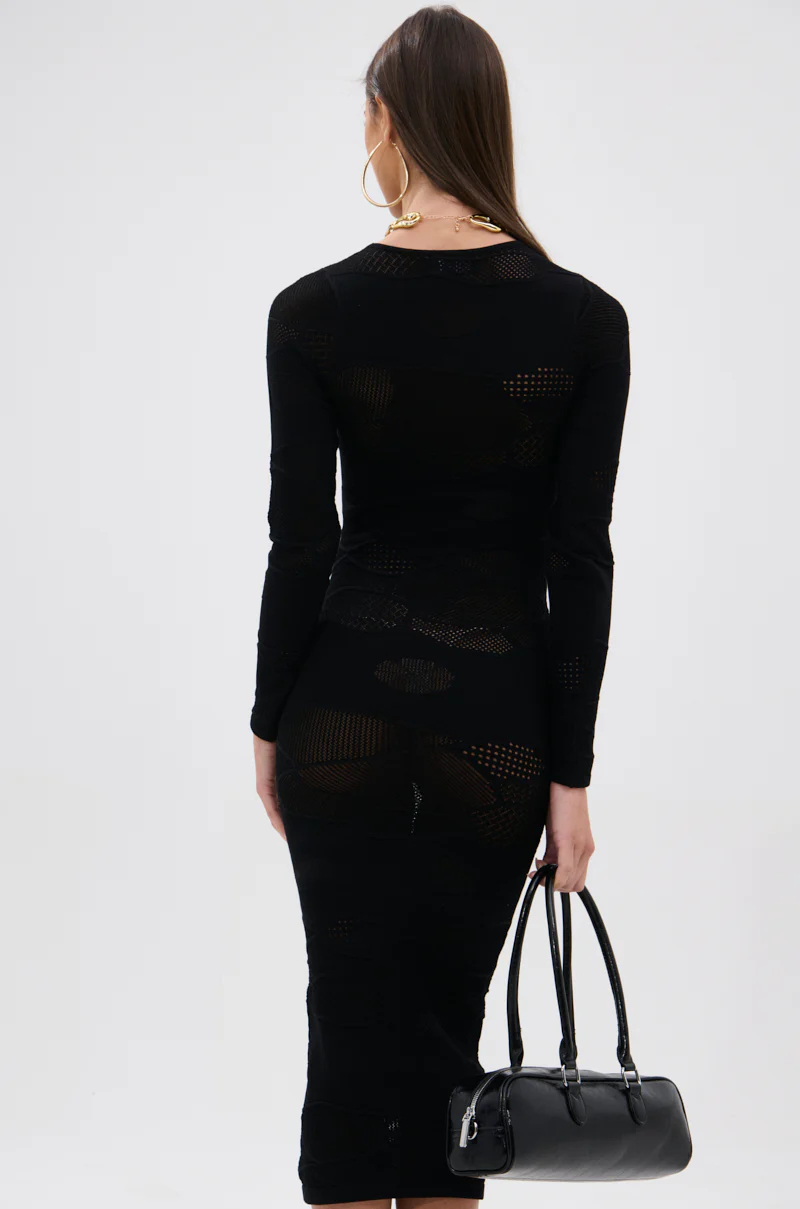 TAKE CARE SEAMLESS MIDI DRESS - Image 3