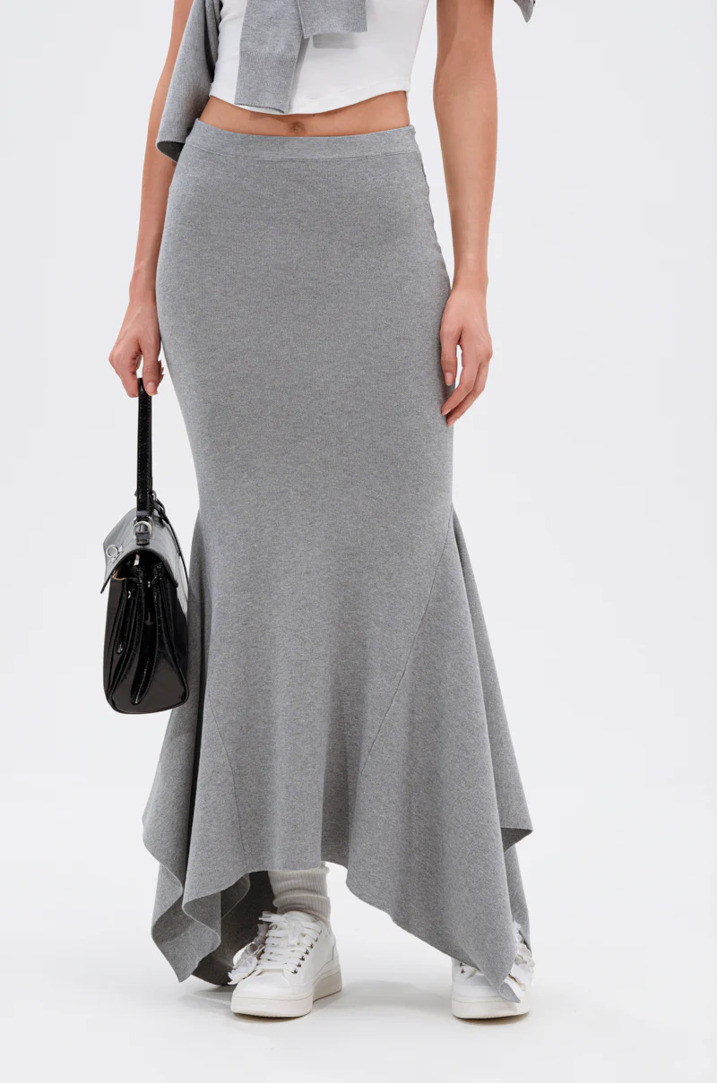 TAKE IT BACK KNIT MAXI SKIRT - Image 2