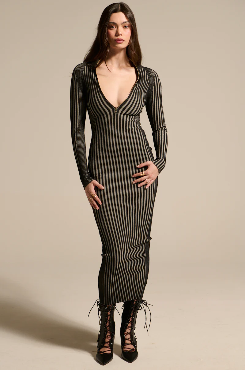 TAKE ME HOME KNIT MAXI DRESS - Image 2