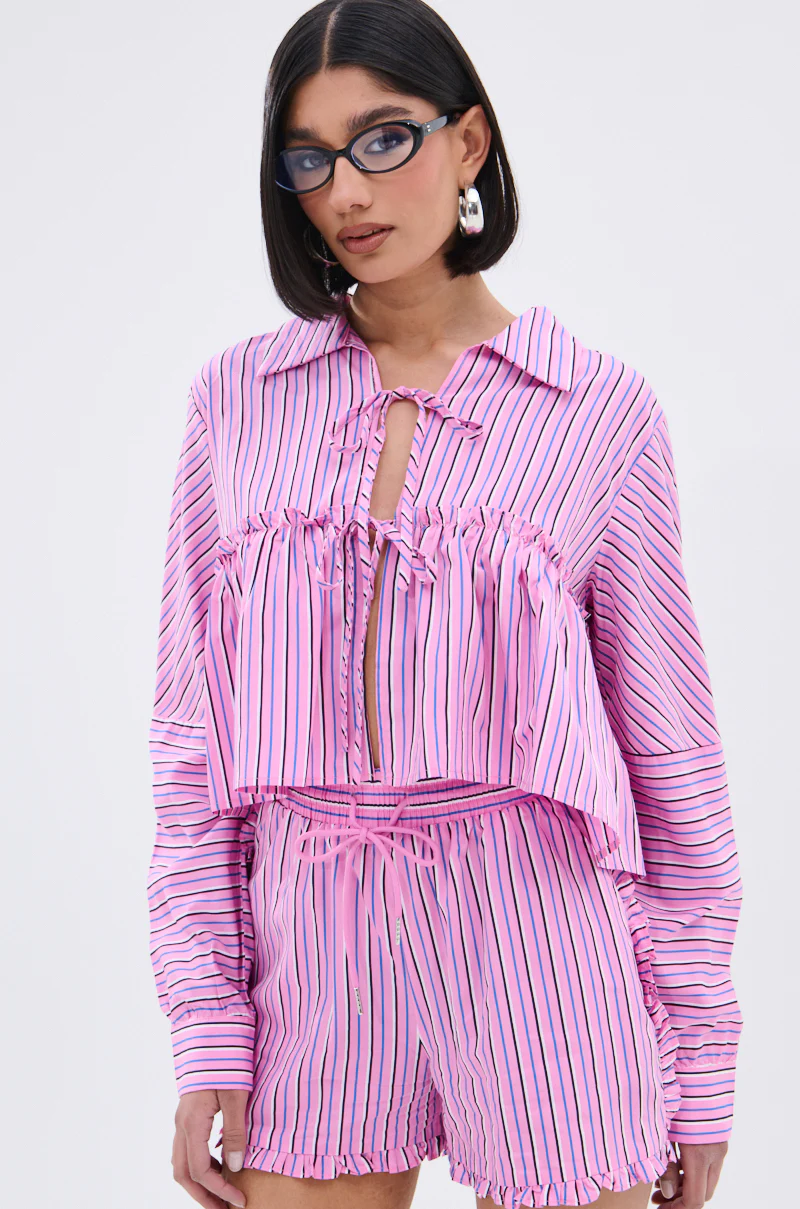 TAKE ME TO IBIZA TIE FRONT TOP - Image 3