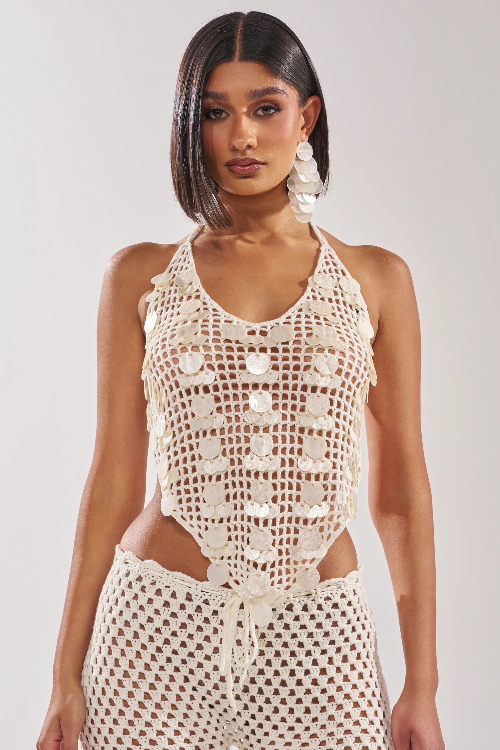 TAKE ME TO THE CLUB CROCHET TANK - Image 2