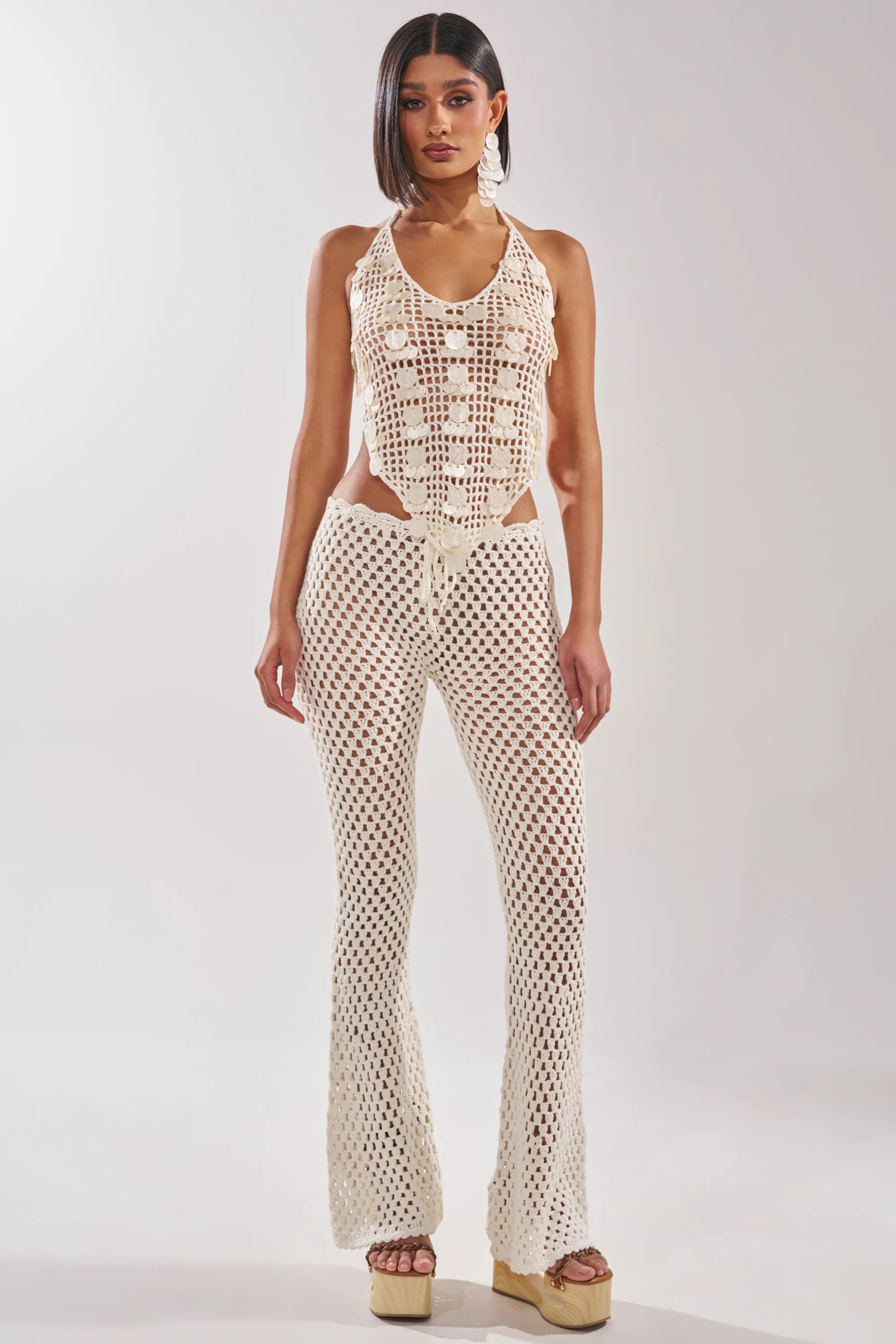 TAKE ME TO THE CLUB CROCHET TANK - Image 7