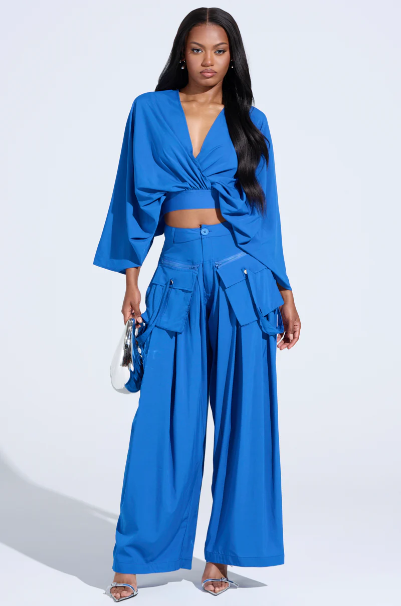 TALK ABOUT ME BLUE BLOUSE - Image 6