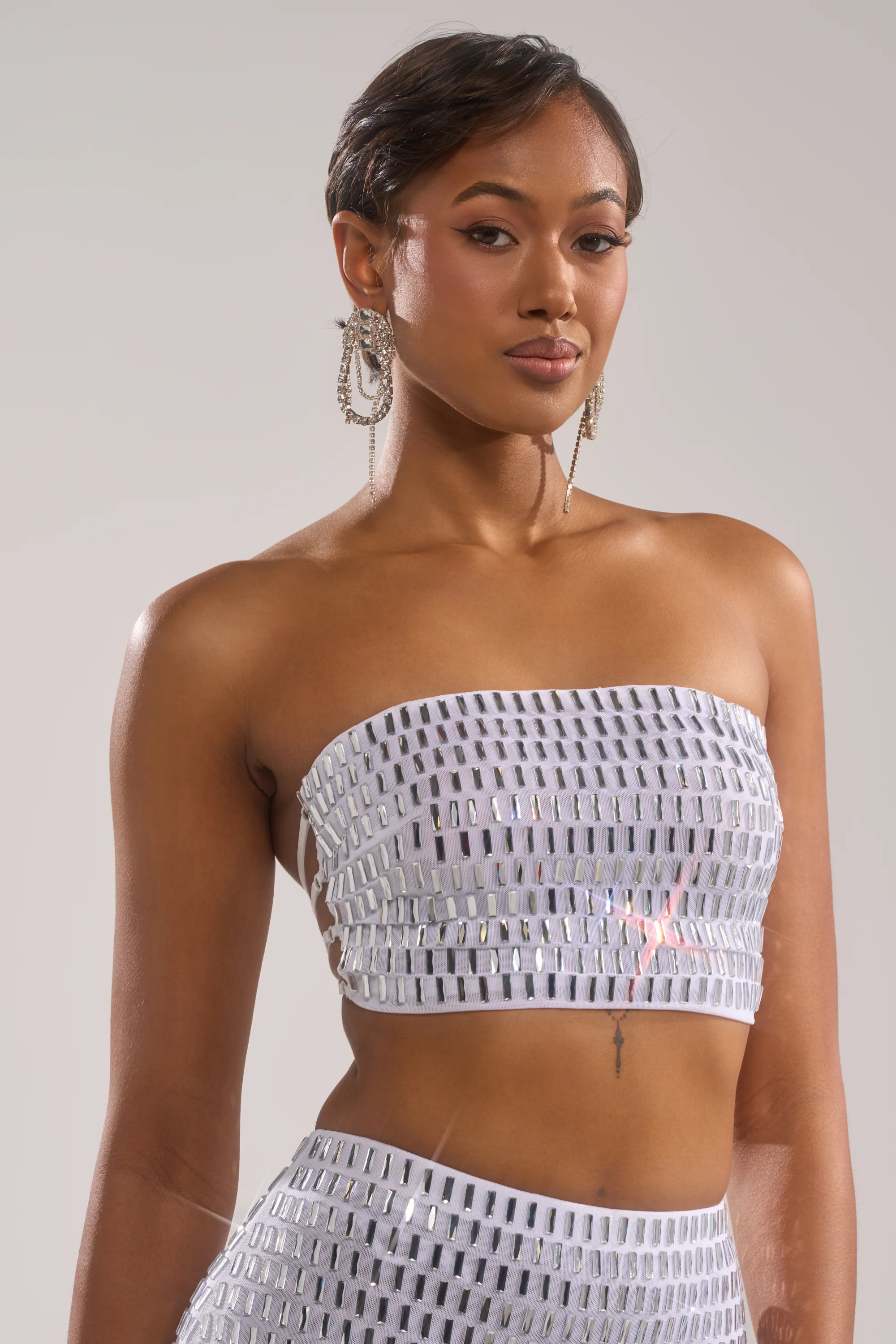 TALK ABOUT ME RHINESTONE BANDEAU - Image 3