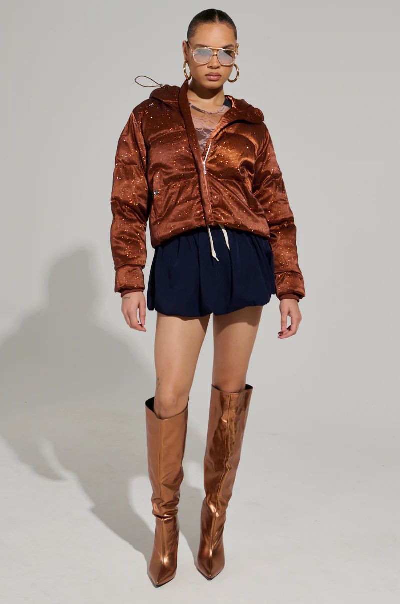 TALK IT OUT MINI SKIRT - Image 6