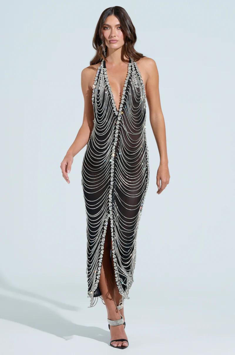 TALK IT OVER MAXI DRESS