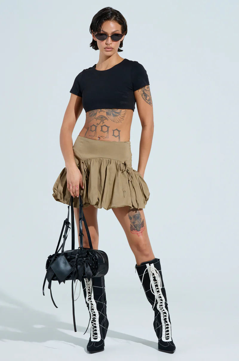 TALK IT OVER MINI SKIRT - Image 7