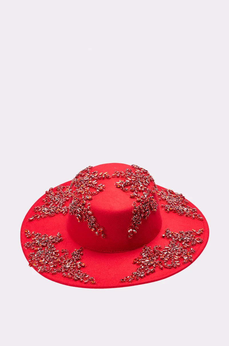 TALK OF THE TOWN BRIM HAT - Image 2