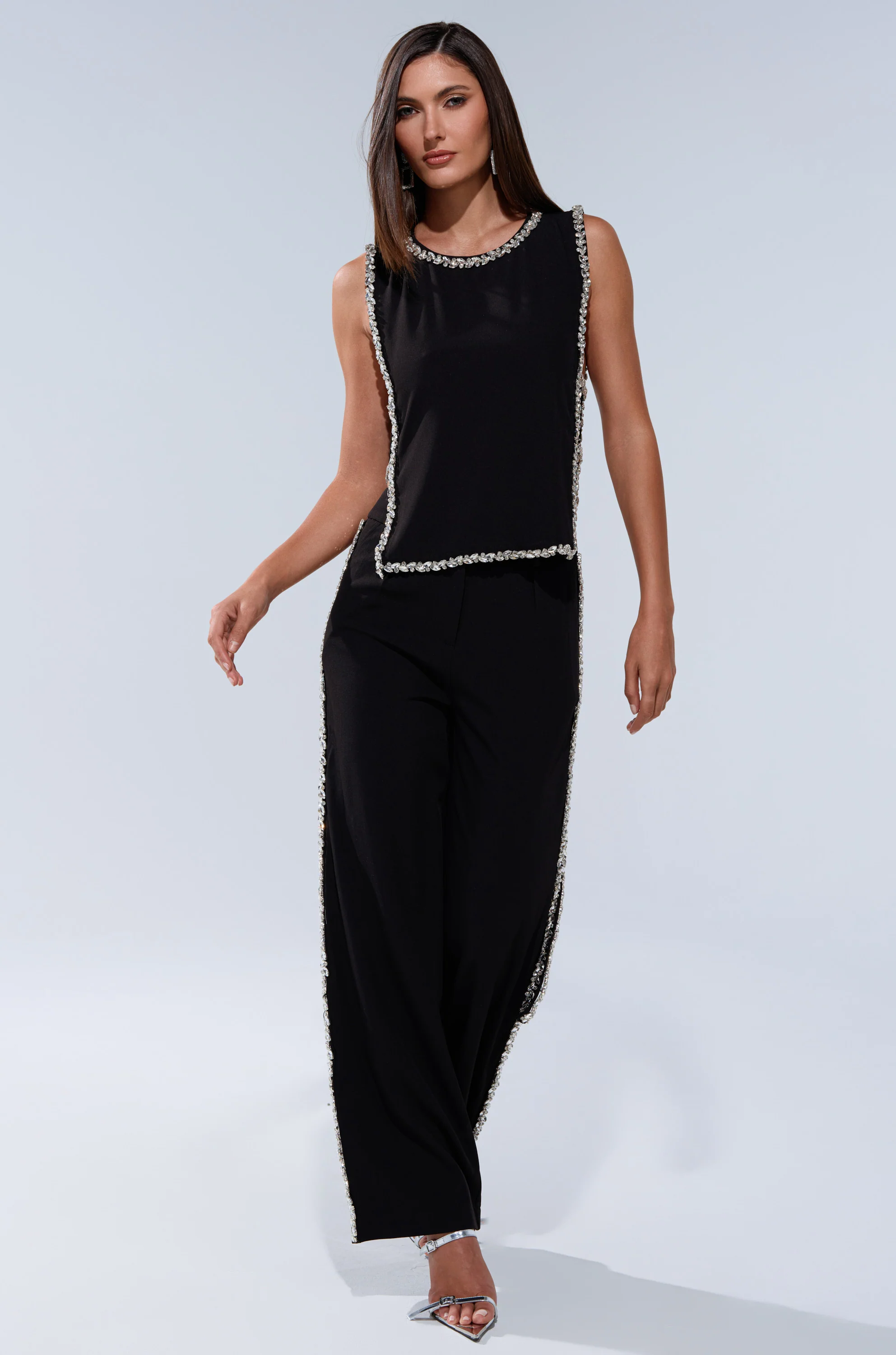 TALK TO ME BABY BLOUSE WITH RHINESTONE - Image 9