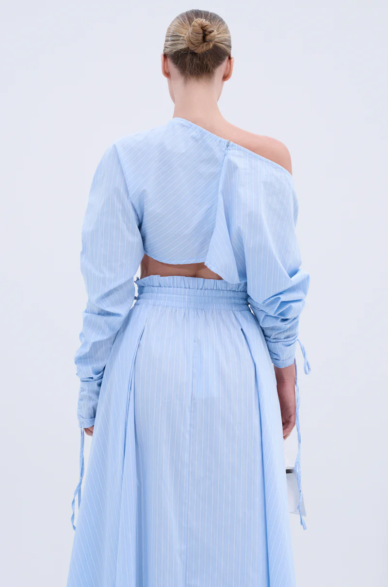 TALK TO ME CINCHED BLOUSE - Image 5