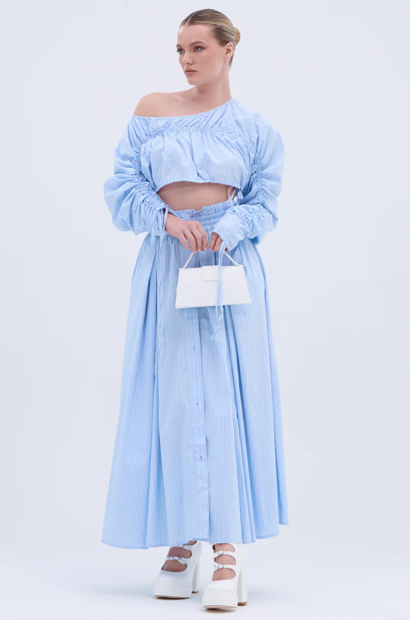 TALK TO ME CINCHED BLOUSE - Image 6