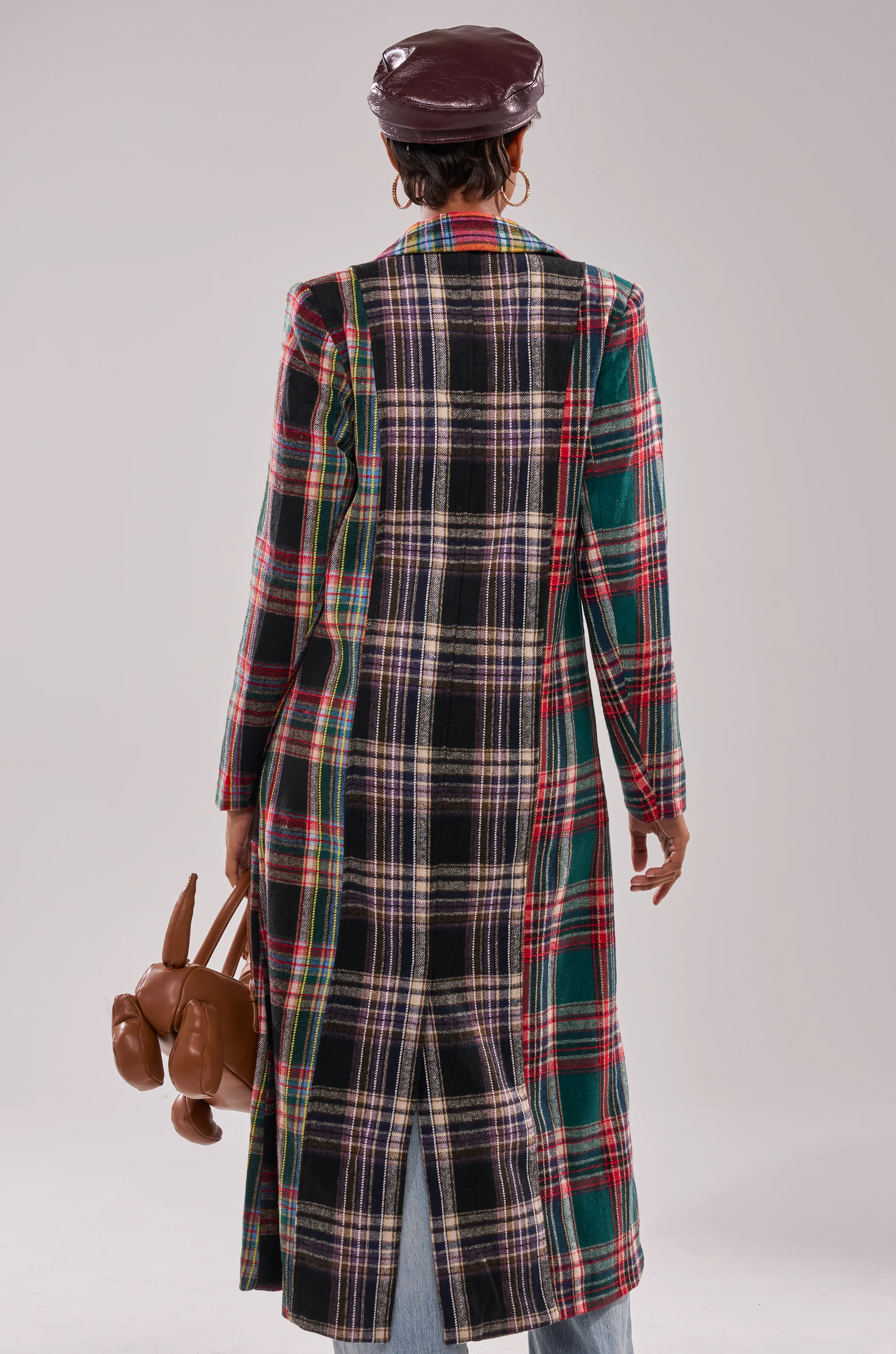 TALK TO ME NICE PATCHWORK TRENCH - Image 4
