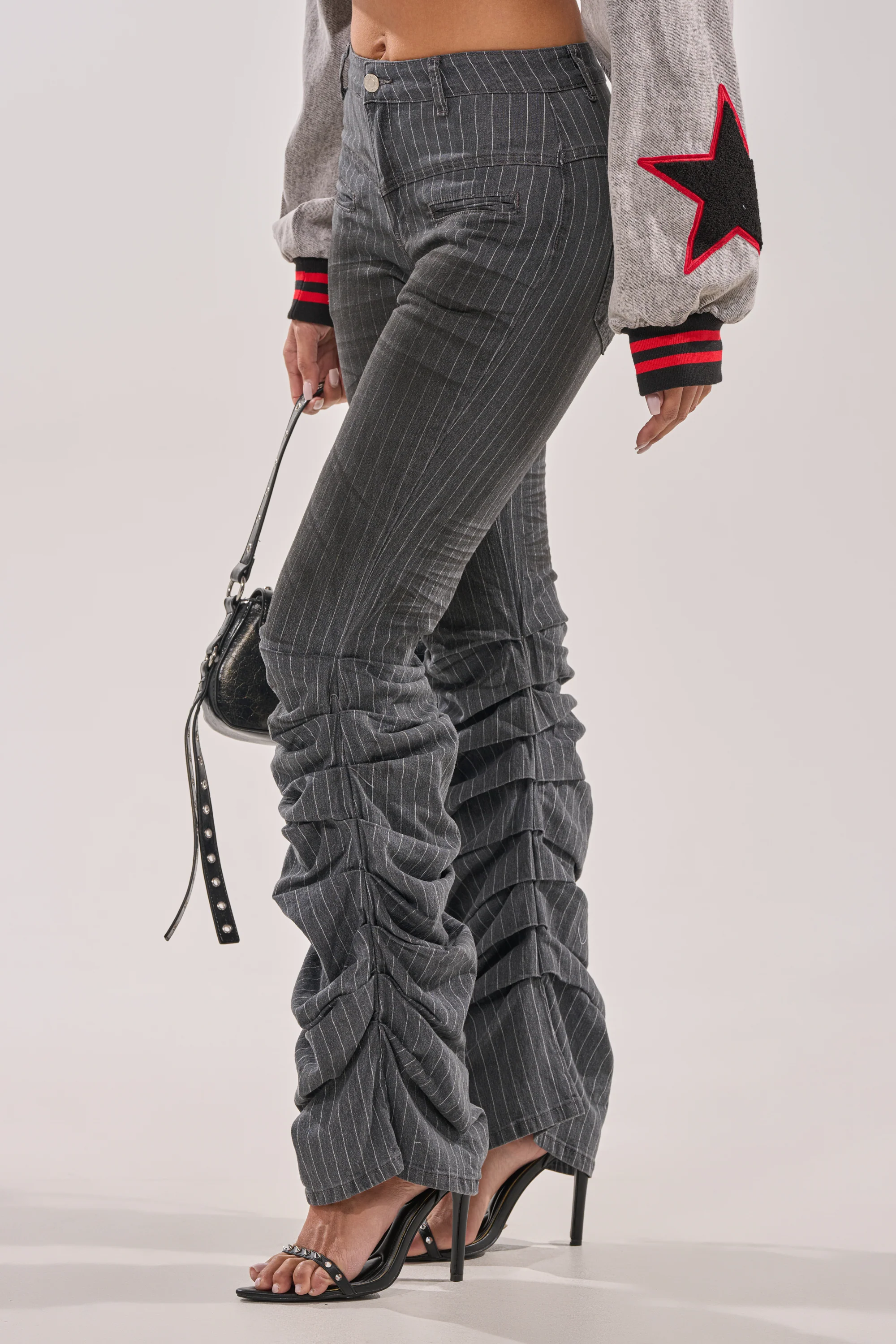 TALK TO ME STRIPE TROUSER - Image 2