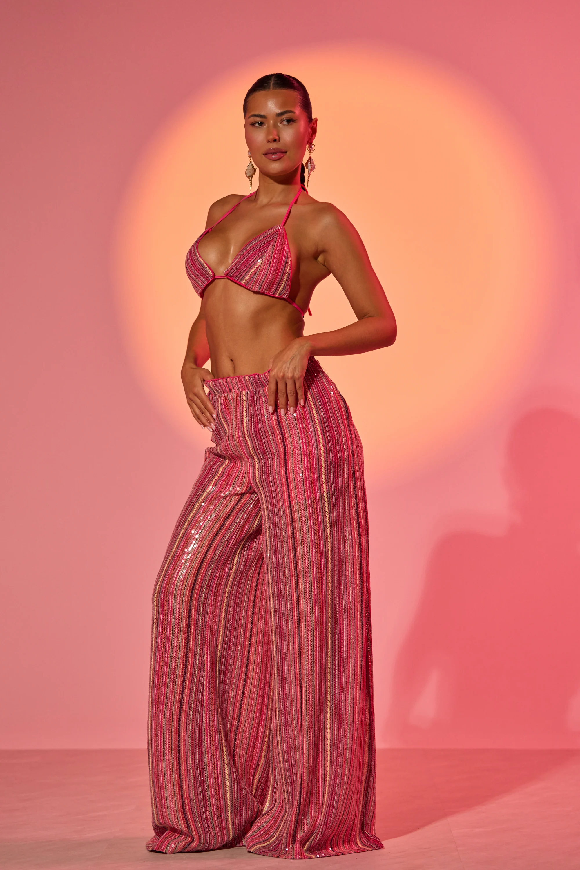 TAYLOR SEQUIN PANTS - Image 2