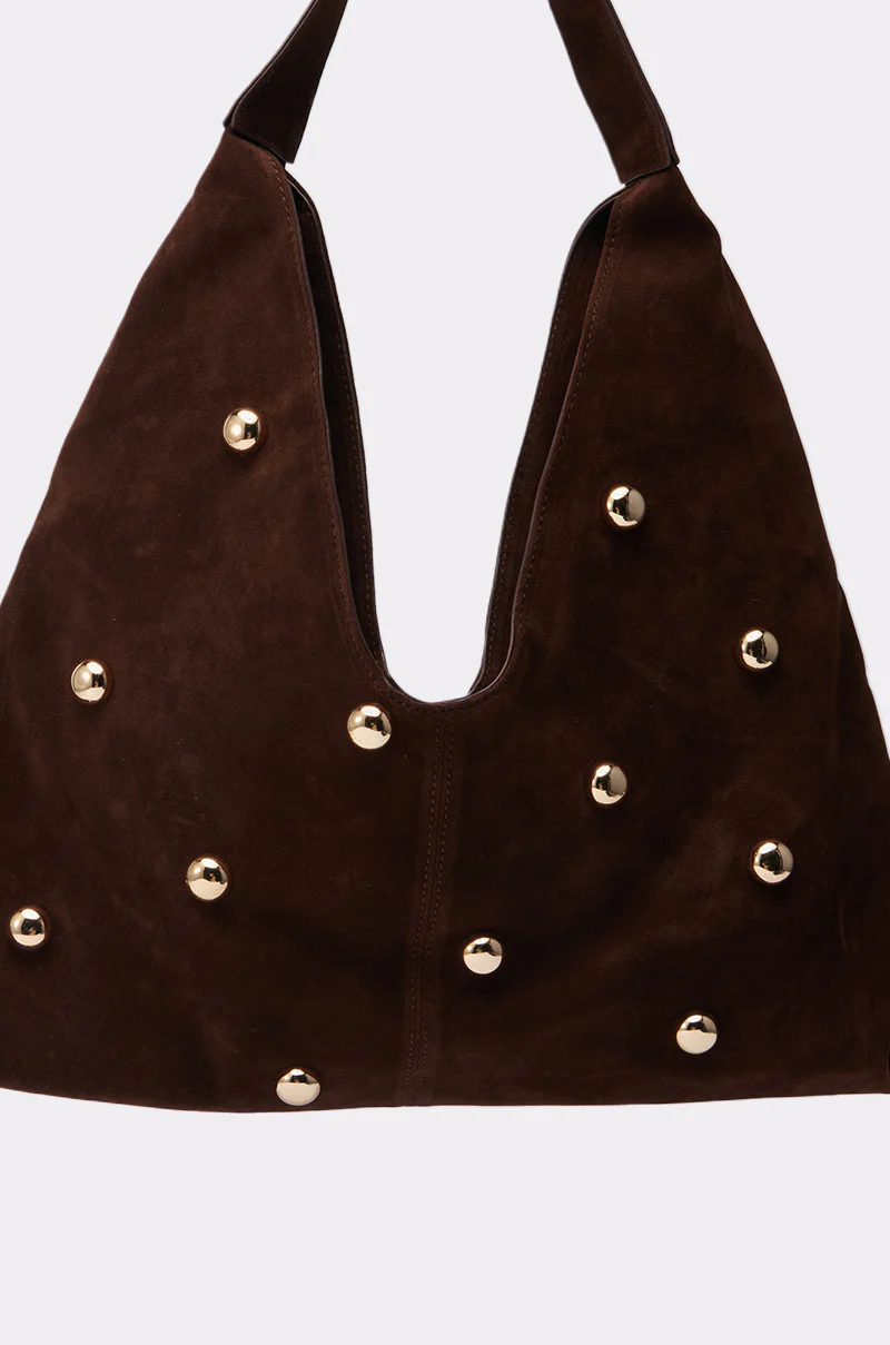 TAYLOR SUEDE BALL TOTE - Image 4