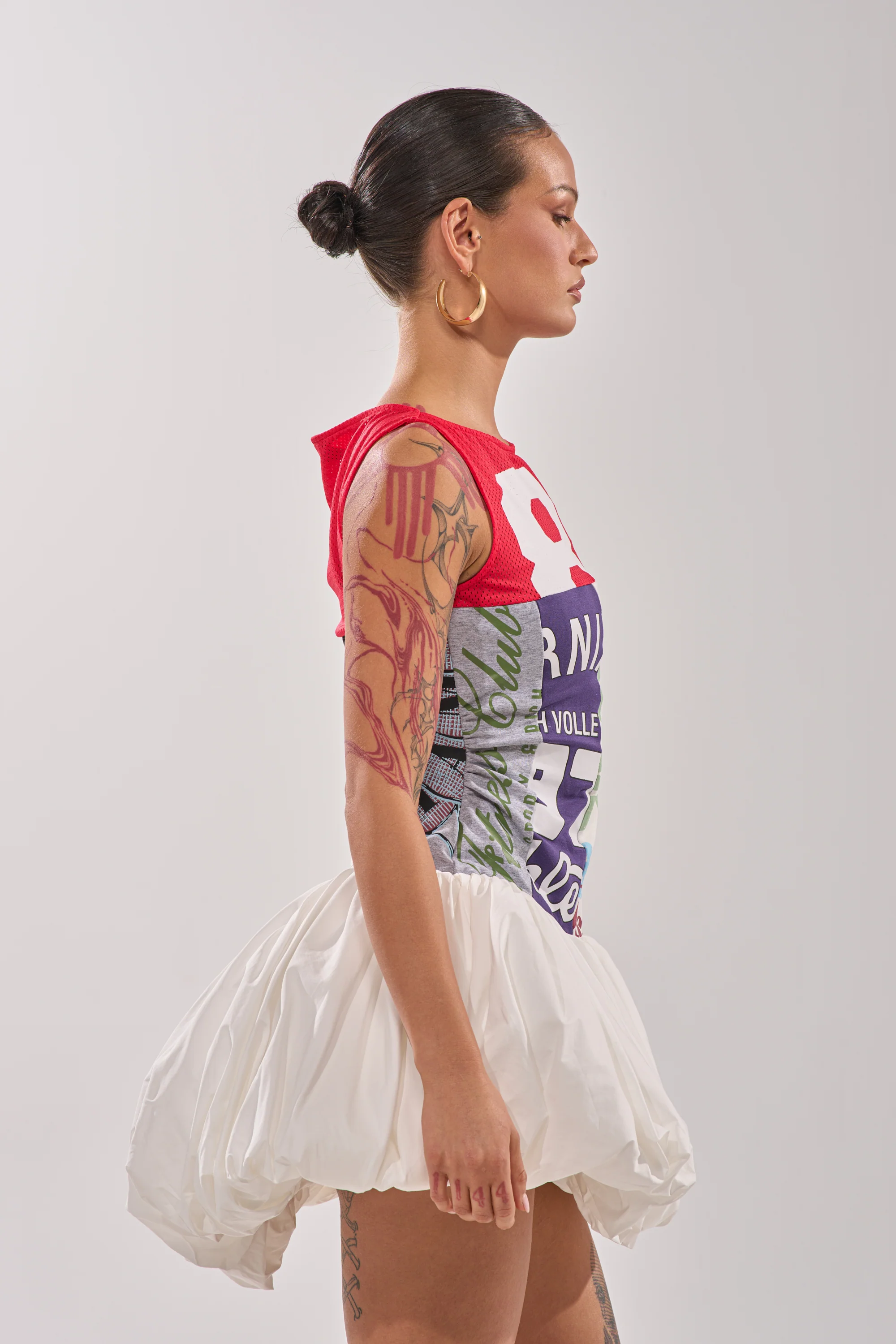 TEAM SPIRIT BUBBLE MINI DRESS - Image 7