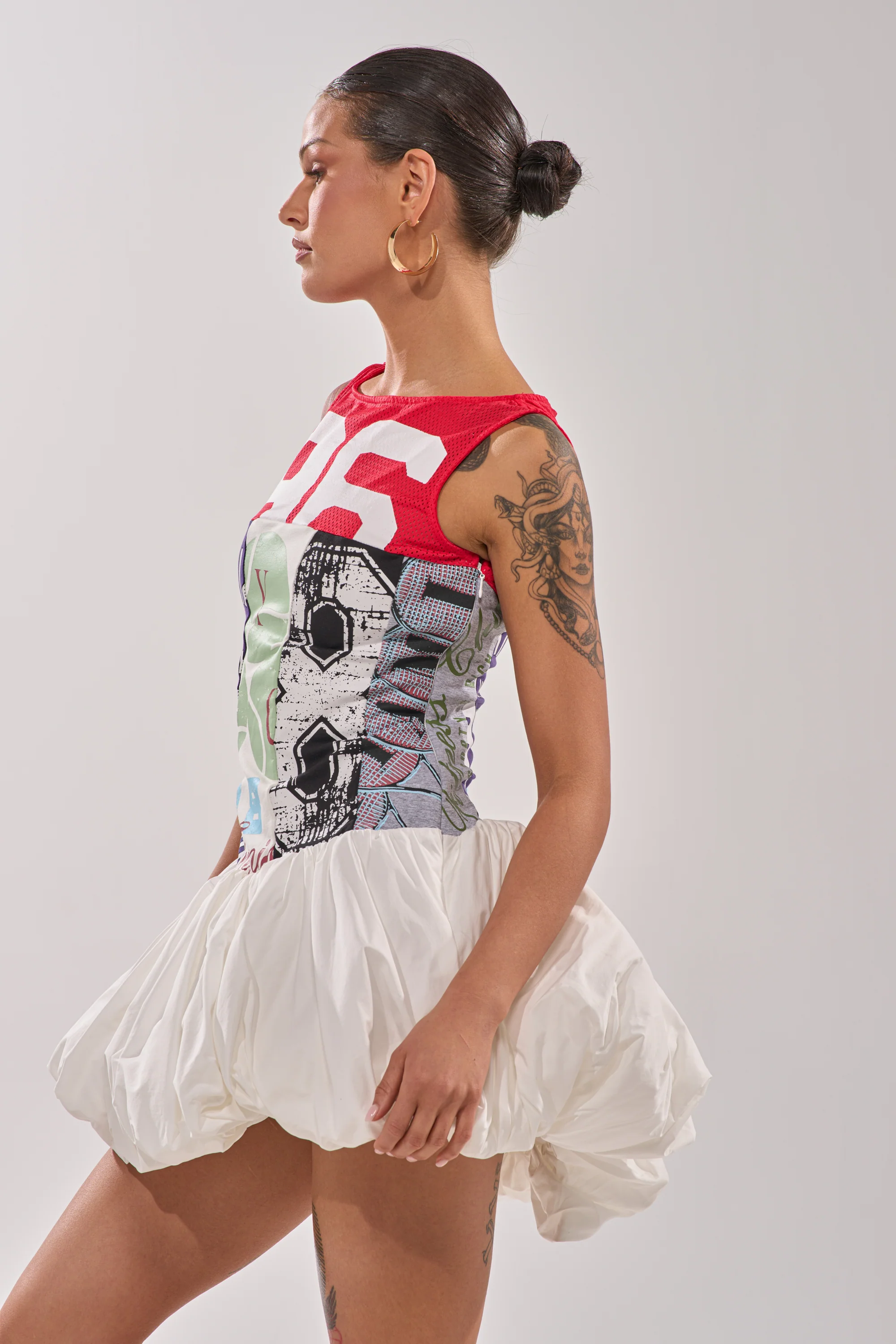 TEAM SPIRIT BUBBLE MINI DRESS - Image 8