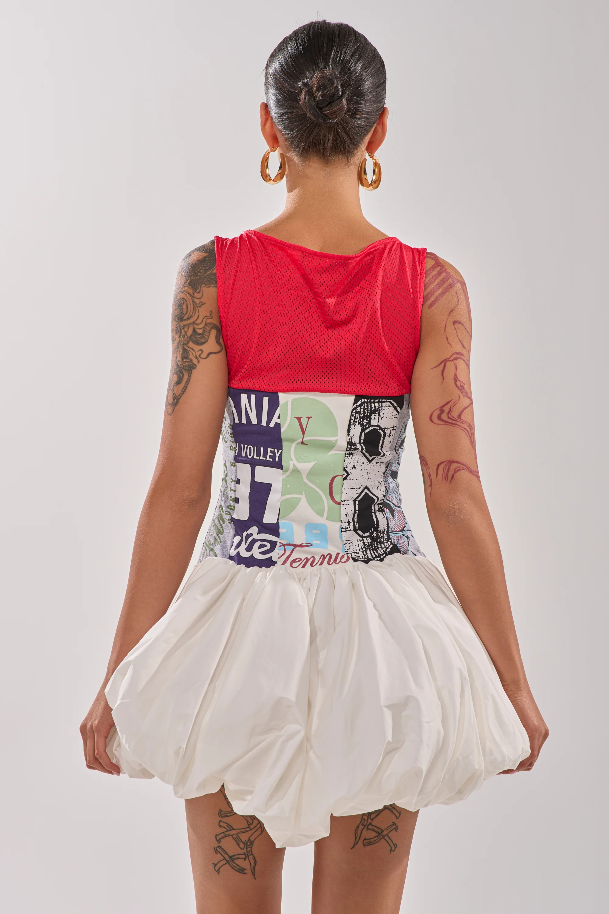 TEAM SPIRIT BUBBLE MINI DRESS - Image 9