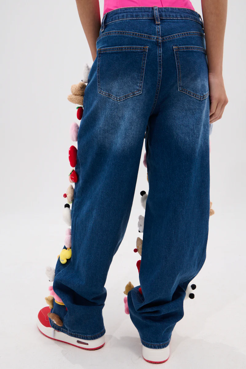 TEDDY BEAR DENIM PANT - Image 5