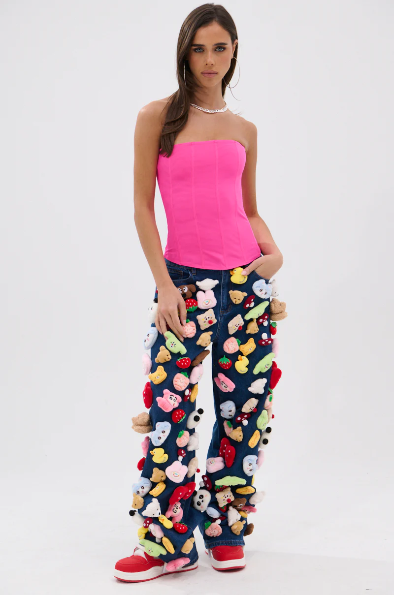 TEDDY BEAR DENIM PANT - Image 6