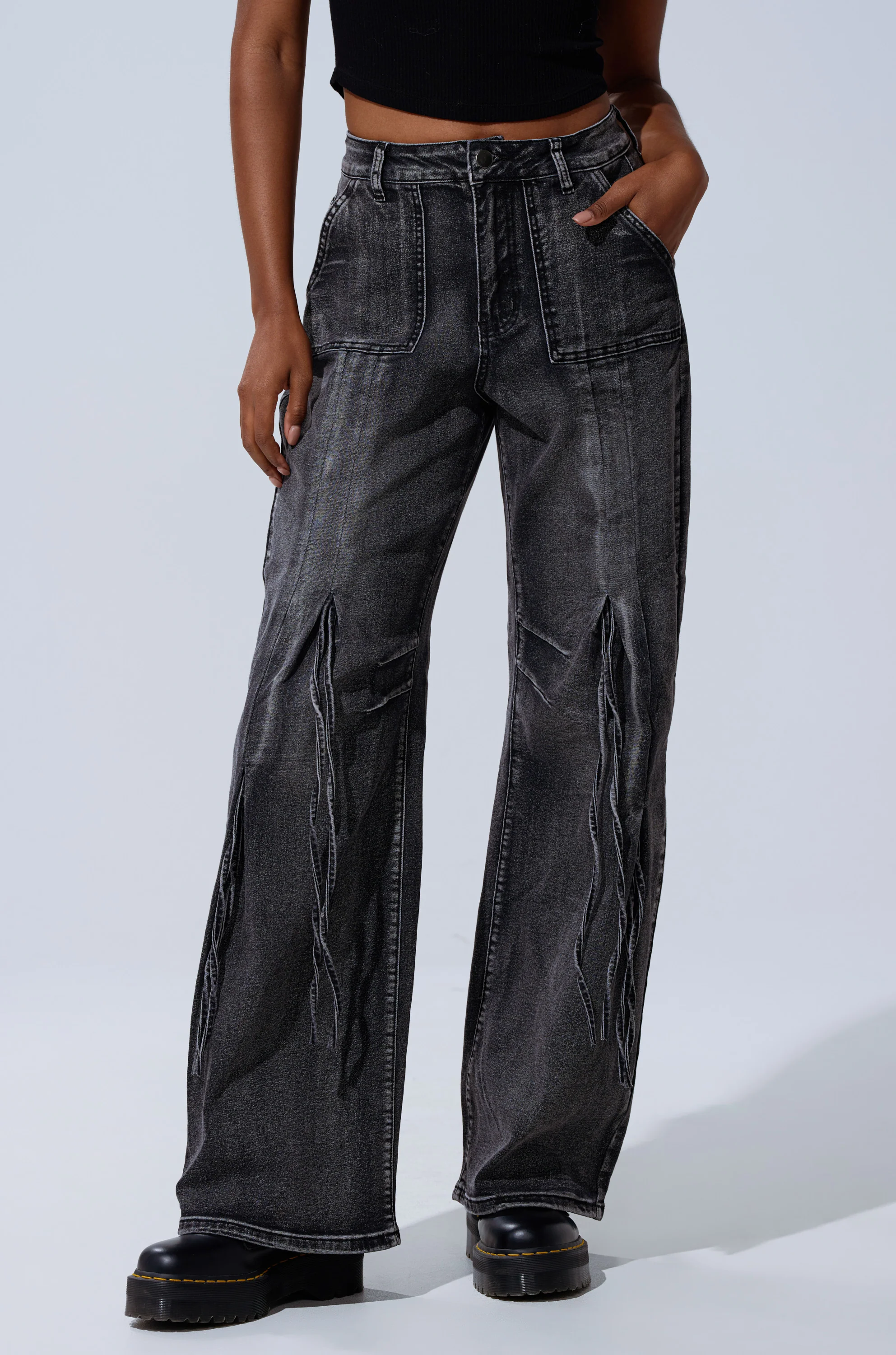 TELL ME ABOUT IT TIE UP DENIM