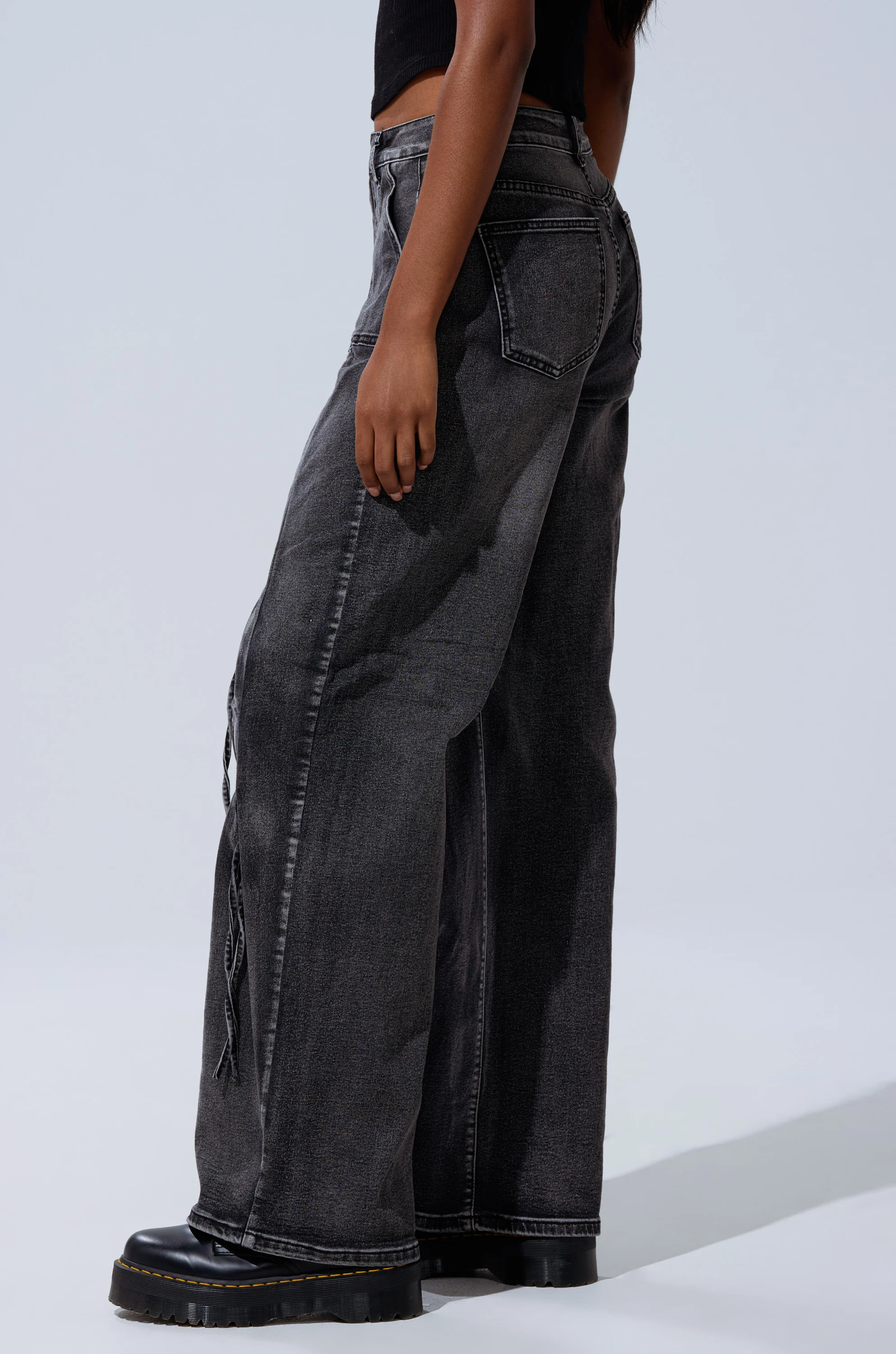 TELL ME ABOUT IT TIE UP DENIM - Image 3