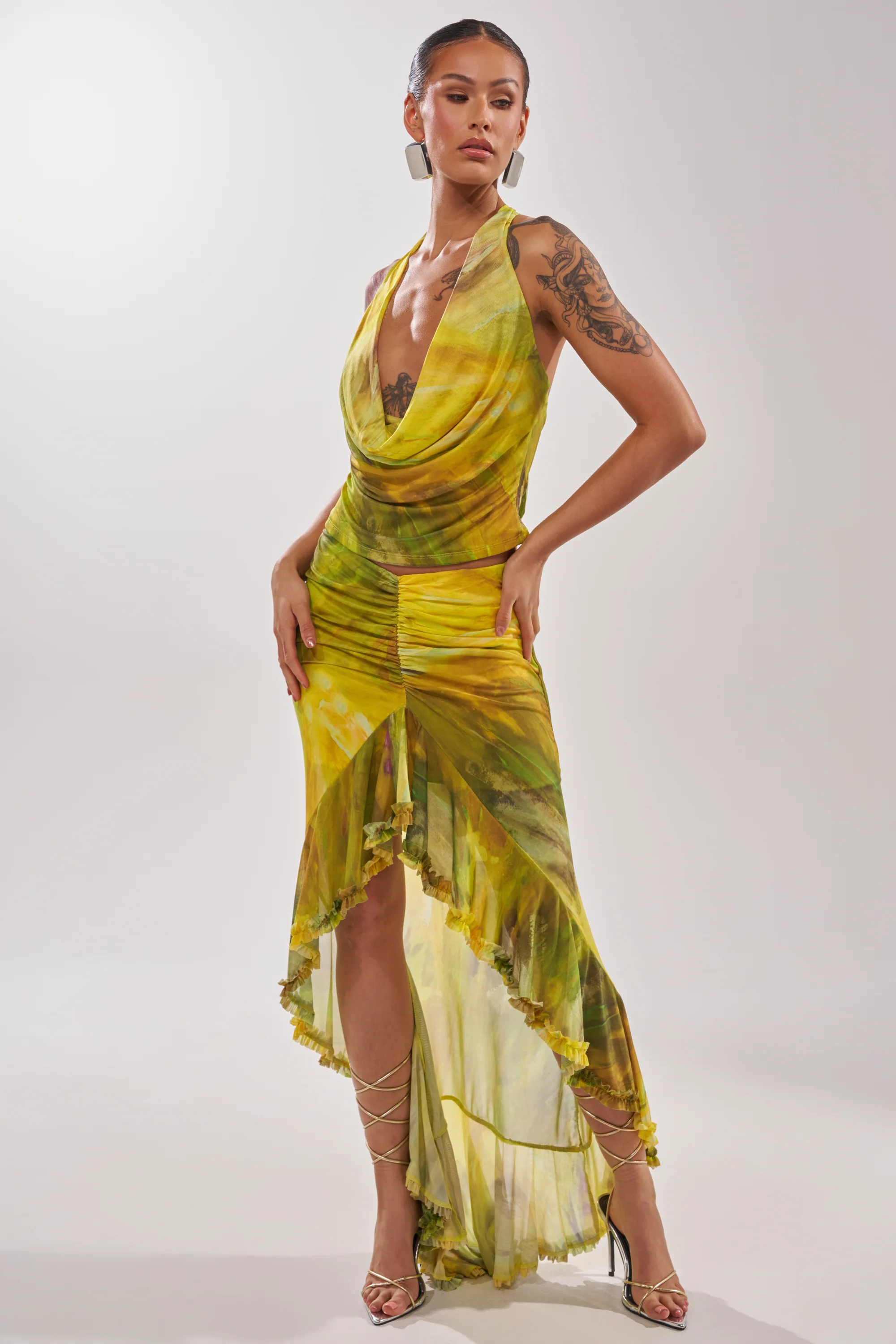 TELL ME MORE COWL NECK BLOUSE - Image 9
