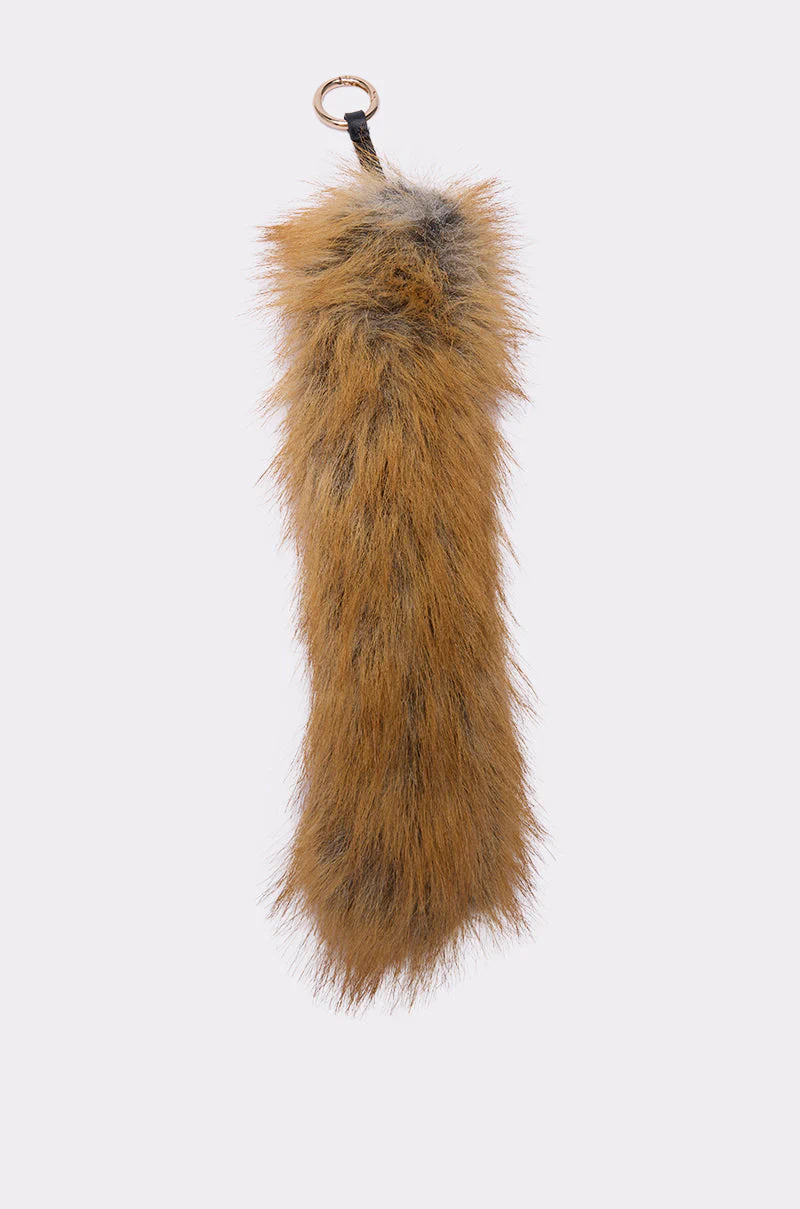 THAT GURL FAUX FUR KEYCHAIN - Image 3