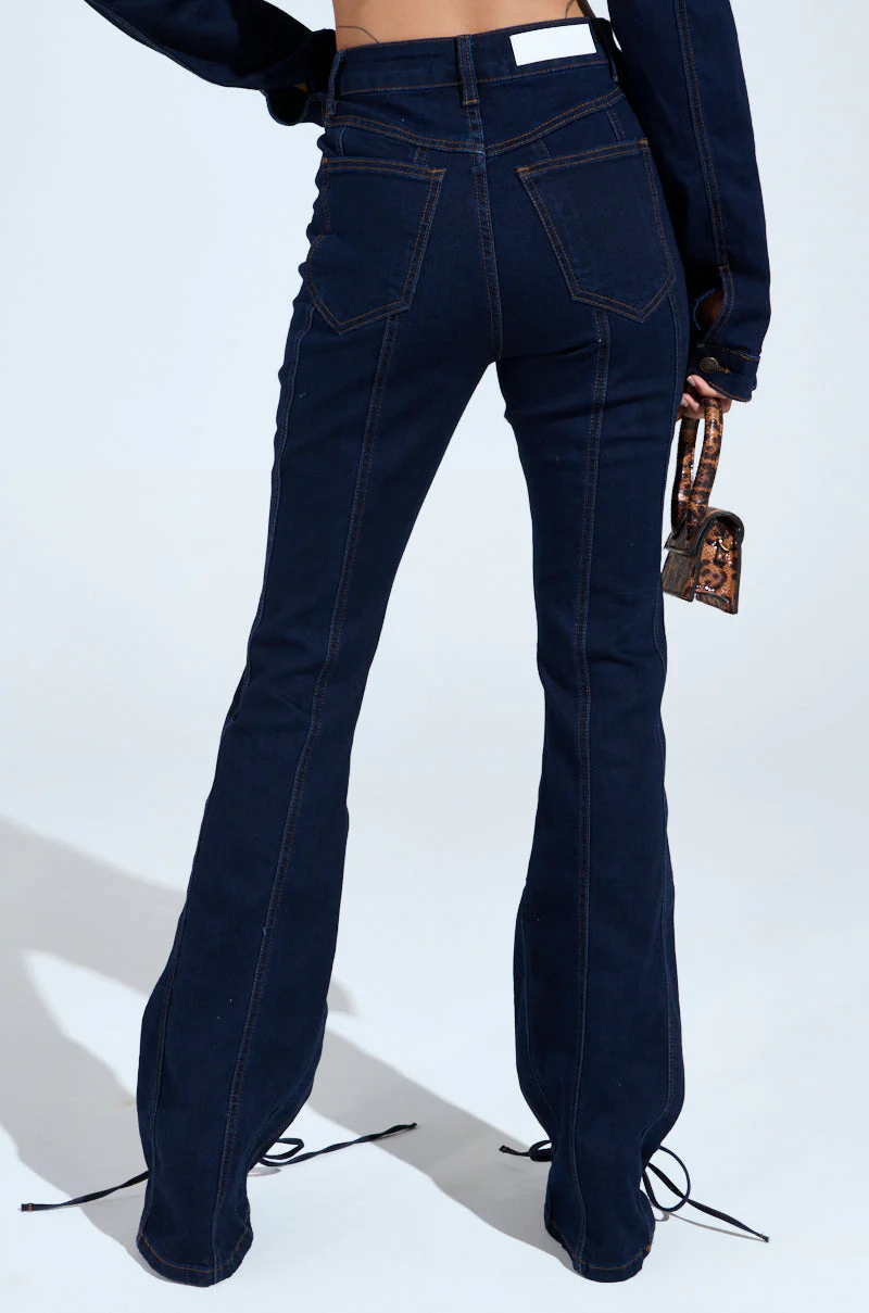 THATS ON ME FLARE DENIM PANT - Image 11