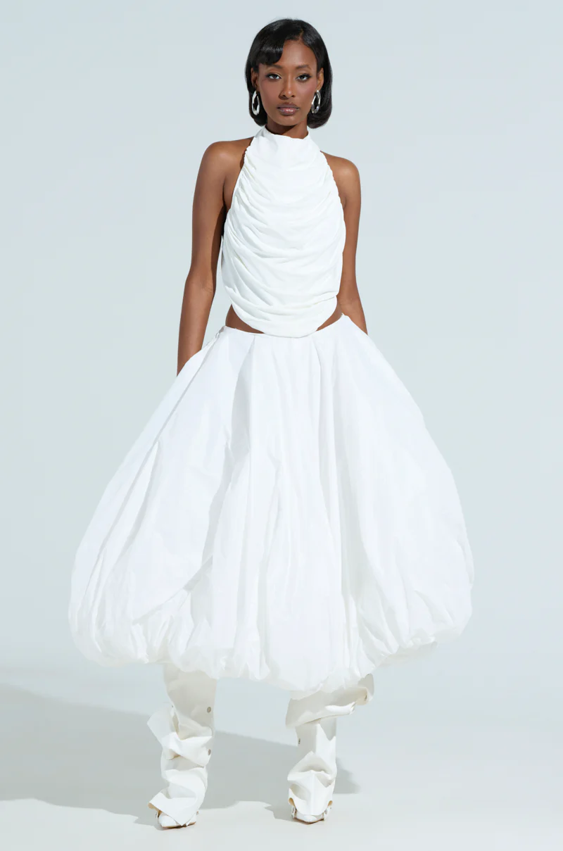 THE BEST MAXI BUBBLE SKIRT - Image 5
