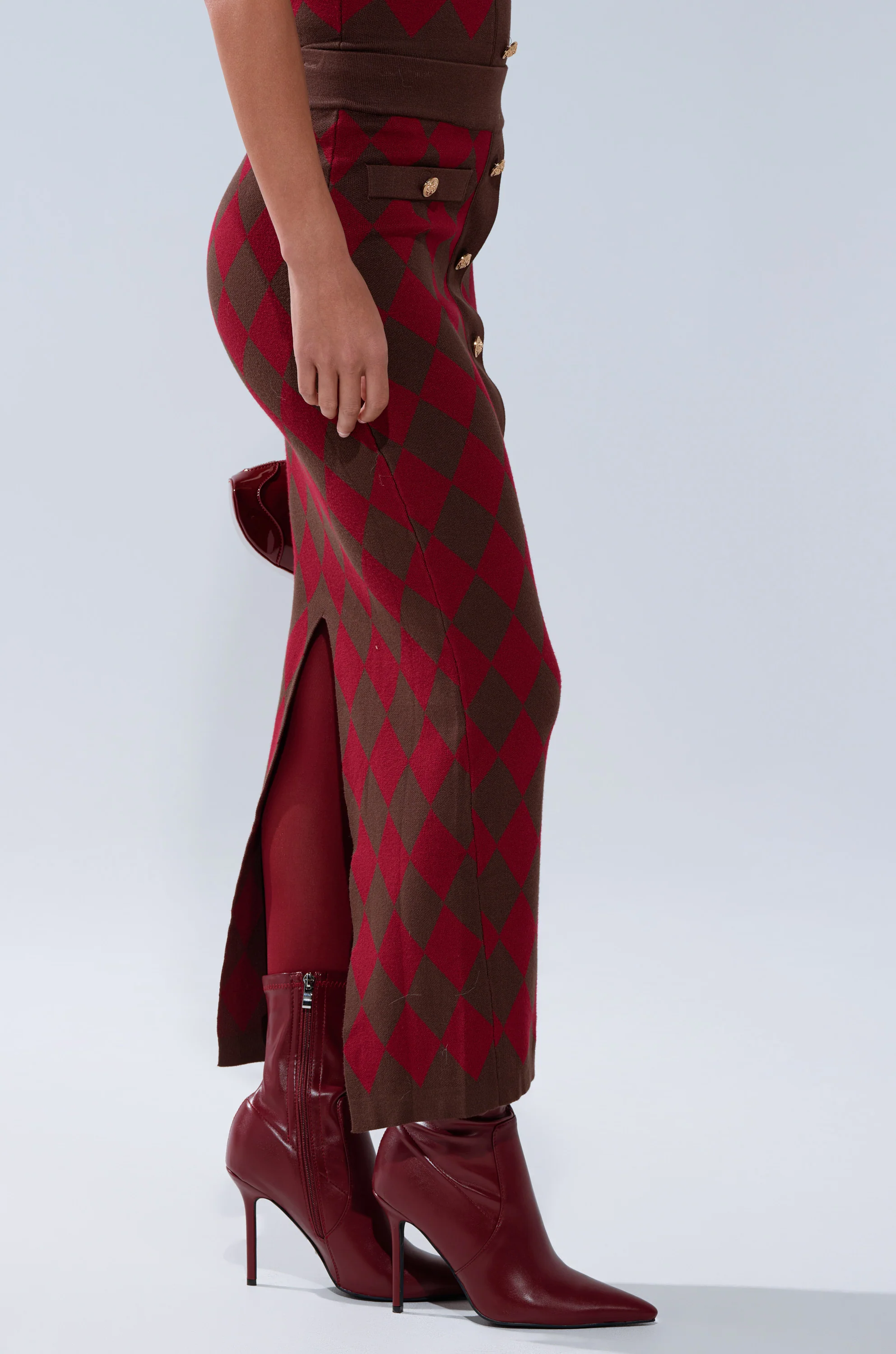THE BEST PART OF THIS ABSTRACT MAXI SKIRT - Image 5