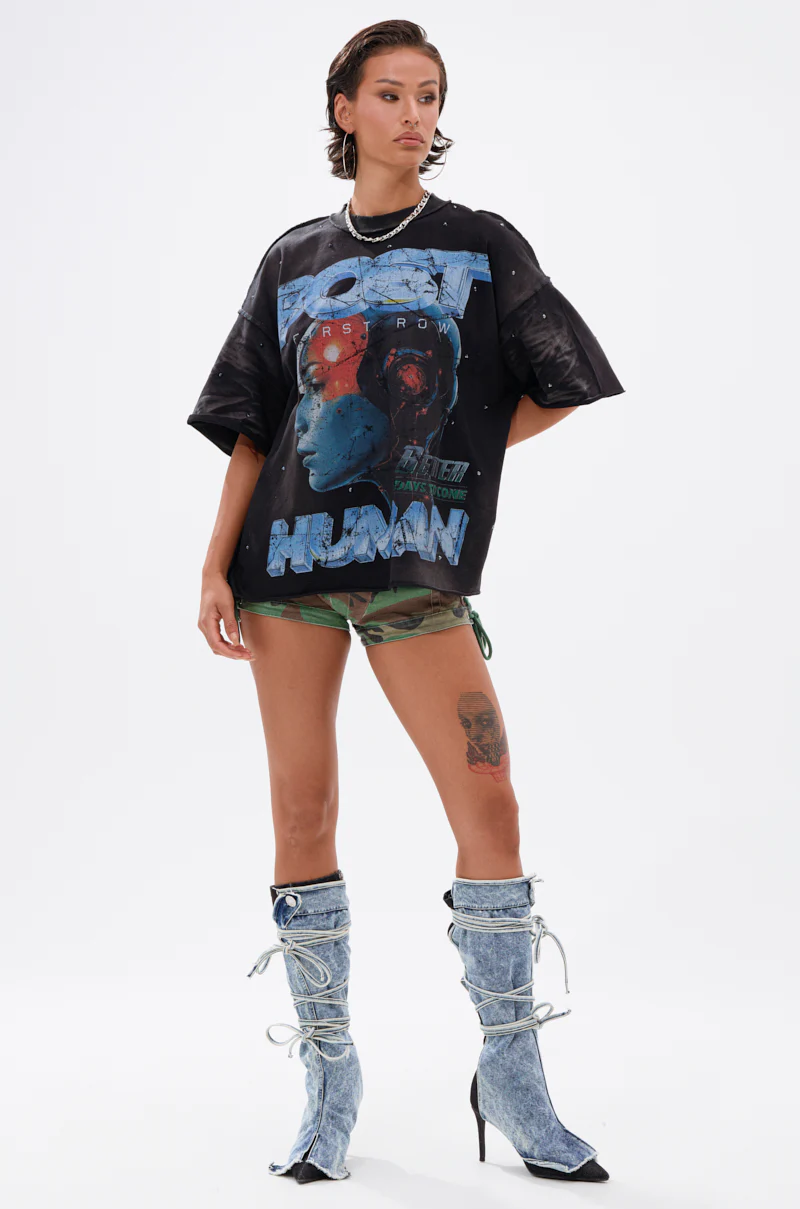 THE FUTURES CALLING FRENCH TERRY GRAPHIC TEE - Image 6