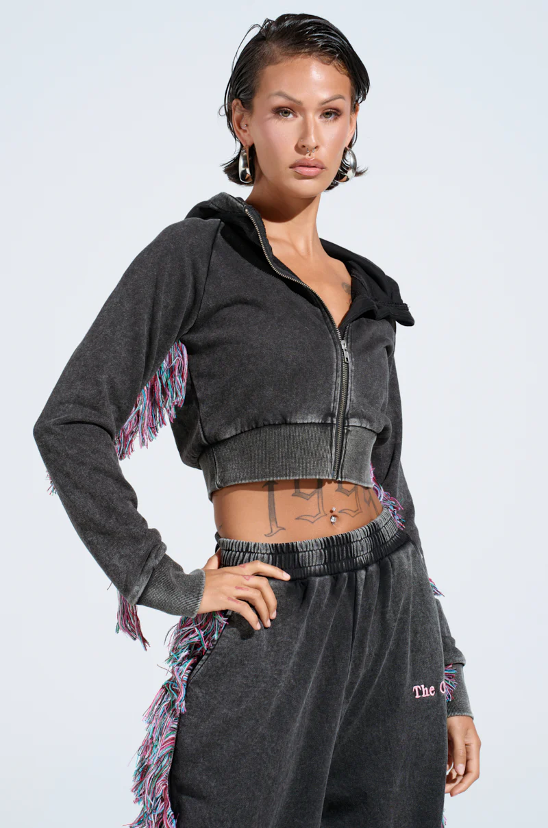 THE ONE AND ONLY ZIP UP SWEATSHIRT - Image 2